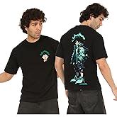 Buy AWARA BACHA Itachi Design Oversized Black Tshirt for Men and Women ...