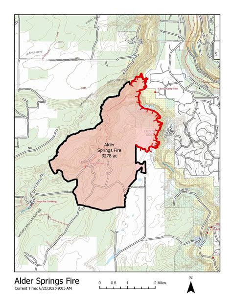 Alder Springs Fire Update – June 21, 2025 | Central Oregon Fire Information