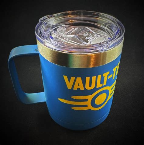 14 oz Thermal Cerakoted Coffee Mug - Vault-Tec – Outlaw Geek Shop