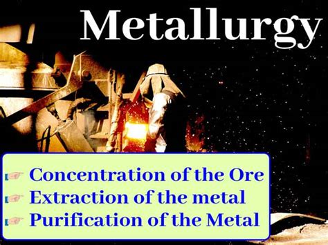 Metallurgy Process | Definition with Exampls|Chemistry Page