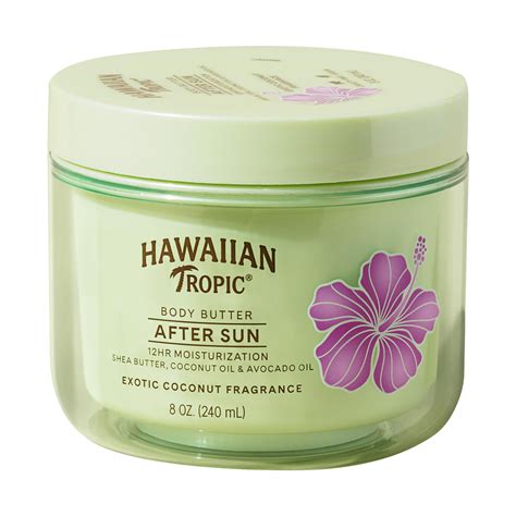 Hawaiian Tropic After Sun Body HYZ01 Butter with Coconut Oil, 8oz ...