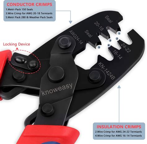 Knoweasy Weatherpack Crimp Tool and Open Barrel India | Ubuy