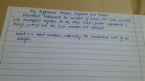 what is difference between exponent and power and indices and surds ...