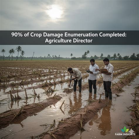 90% of Crop Damage Enumeration from Cyclone Montha Completed ...