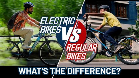 Difference Between Electric Bike vs Regular Bike