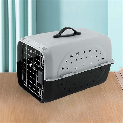 Kuber Industries 47x30x35 CM Strong Metal Heavy Duty Cat & Dog Cage fo ...