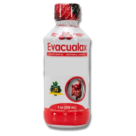 Buy EVACUALAX Liquid - Vegetal 100% Natural 8oz | Natural | | Stool ...
