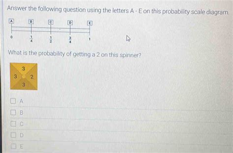 Solved: Answer the following question using the letters A - E on this ...