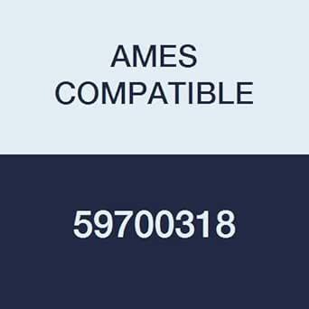 AMES COMPATIBLE 59700318 Color Code Label, Solid, 1-7/8" x 1/2", Red ...