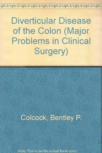 Buy Diverticular Disease of the Colon (Major Problems in Clinical ...