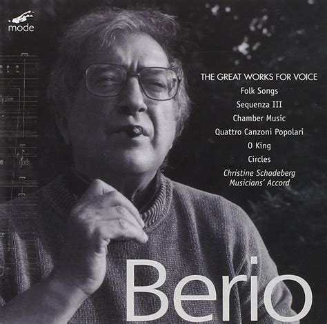 Great Works for Voice 1 : L. Berio, Christine Schadeberg, Tania Le n ...