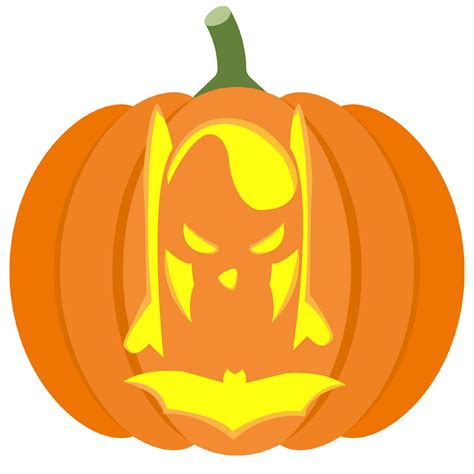 Batman Pumpkin Carving Printable