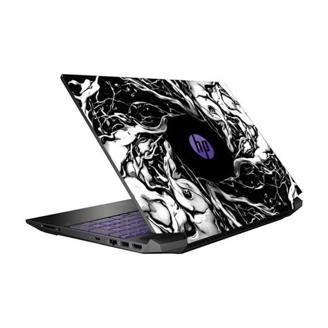 Spiderman Web Black HP Pavilion Gaming 15 EC Series Laptop Skin