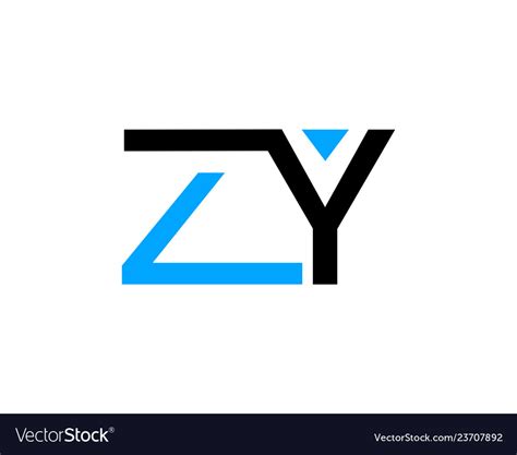 ZY logo monogram emblem style with crown shape design template 4284090 ...