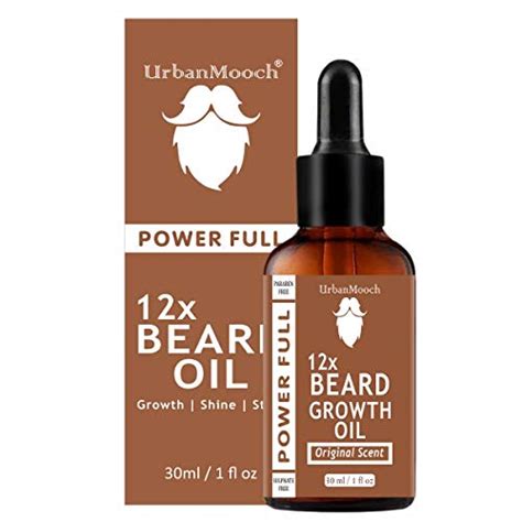 UrbanMooch 12X Beard Growth Oil, Moustache Oil-30Ml : Amazon.in: Beauty