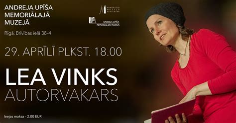 Lea Vinks autorvakars, Brīvības 38-4, Riga, Latvia-1050, 29 April 2025 ...