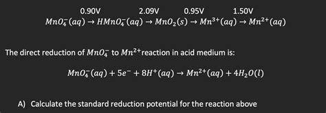 Image result for MnO2 Reduction Reaction