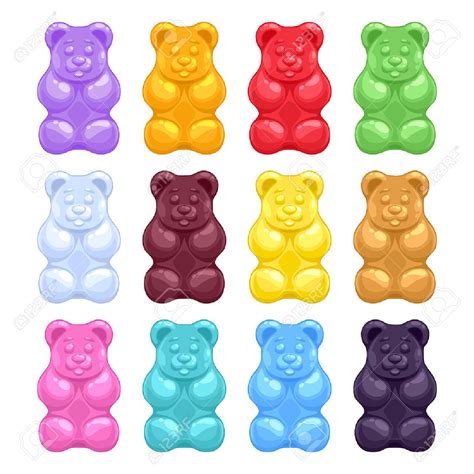 Pink Gummy Bear Clip Art