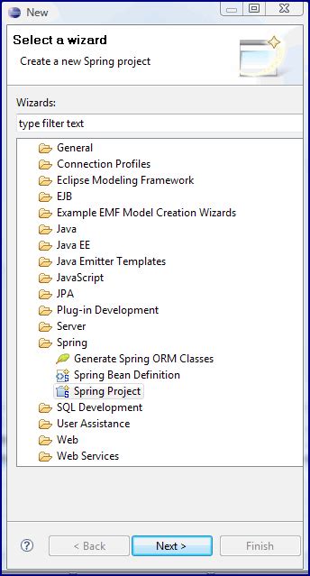 How to Write a Spring Program in E-Clips 的图像结果