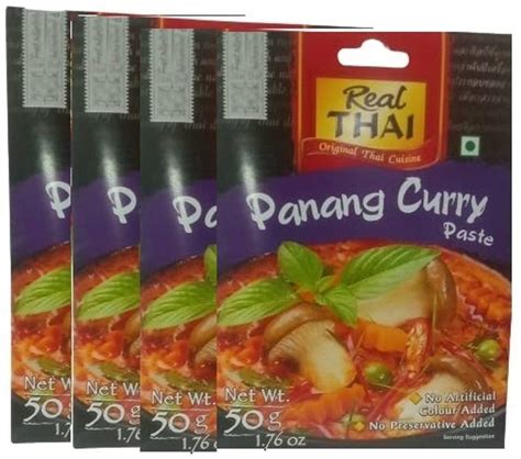 Real Thai Panang Curry Paste 50gm (Pack of 4)|(Imported) Price in India ...