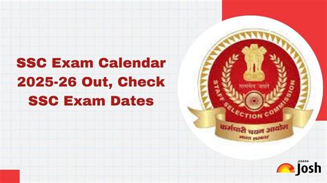 SSC Calendar 2025 Out: Upcoming Notifications and Exam Dates, Download PDF