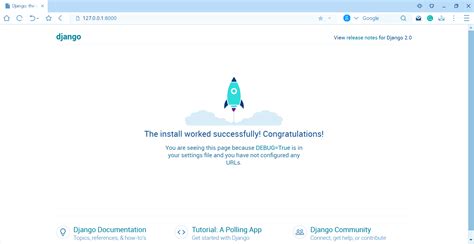 Python Django Tutorial 的图像结果