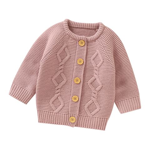adviicd Baby Girl Sweaters 6-12 Months Baby Girl Boy Knit Cardigan ...