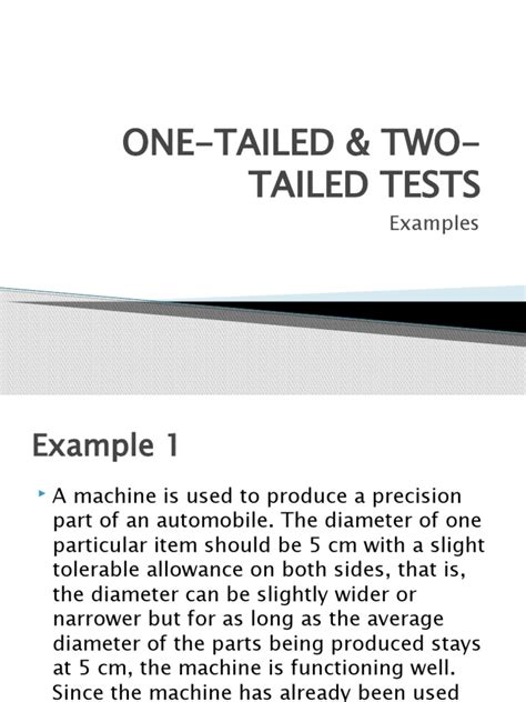 Image result for Two-Tailed Test Examples