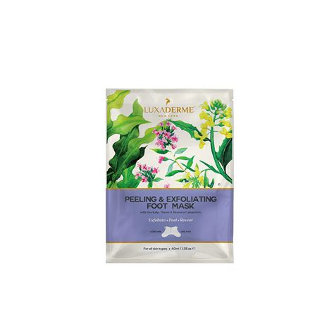 Buy LuxaDerme Peeling & Exfoliating Foot Mask — Vanity Wagon