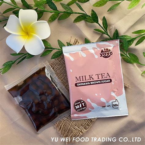 Okinawa Brown Sugar Bubble Milk Tea Kits - YOYO Brand