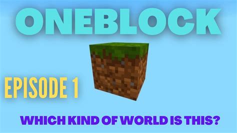 Image result for Minecraft One Block Java Gameplay