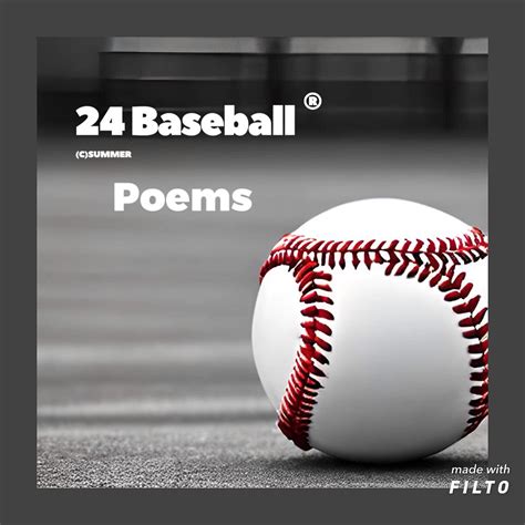7 Baseball Poems. — — — — — — — -See Full 24 Baseball… | by Erik Daniel ...