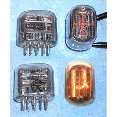 Buy 1UA Symbol Vintage NEON Nixie Tube Indicator 2X IN-15A + 2X IN-15B ...