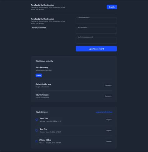 Tailwind Page examples Components (13)