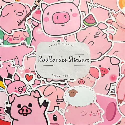 Buy Pig Sticker Pigs Online In India - Etsy India