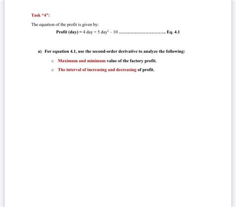 Profit Equation Algebra 的图像结果