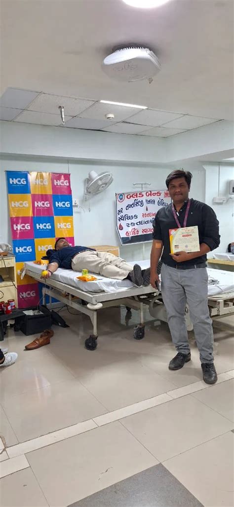 Inhouse blood donation camp - HCG Hospitals