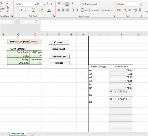 Image result for Excel Serial Port Read