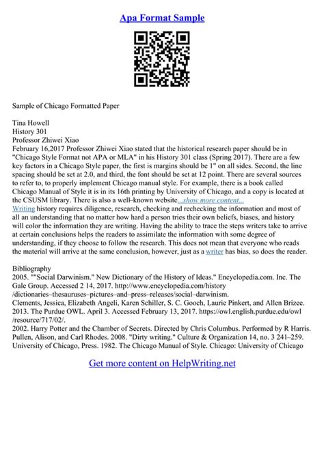 APA Format Example Essay Paper 的图像结果