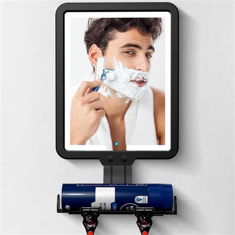 Amazon.com - Shower Mirror Fogless for Shaving, Heated Shower Mirror ...