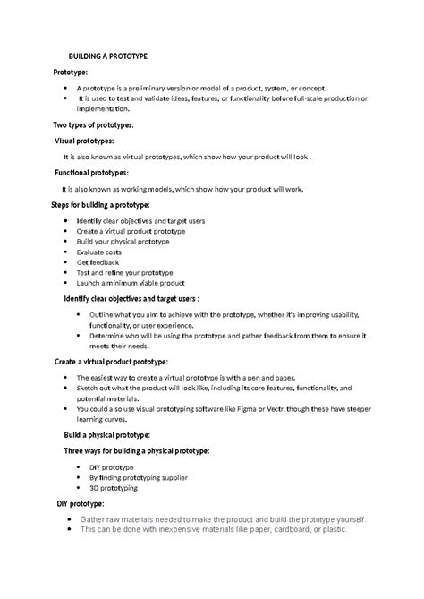 UIand UX seminar - Summary Advanced Cost Accounting - BUILDING A ...