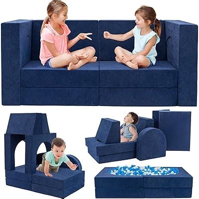 Fvkind 10 Pcs Modular Kids Play Couch, Foam Kids Play Couch India | Ubuy