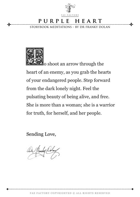 Buy Purple Heart. AVAILABLE NOW Inspirational Wall Sculpture by Fae ...