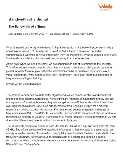Image result for Calculating Bandwidth of a Signal