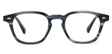 Specsmakers Blue Zero Unisex Computer Glasses Full Frame Square Small ...