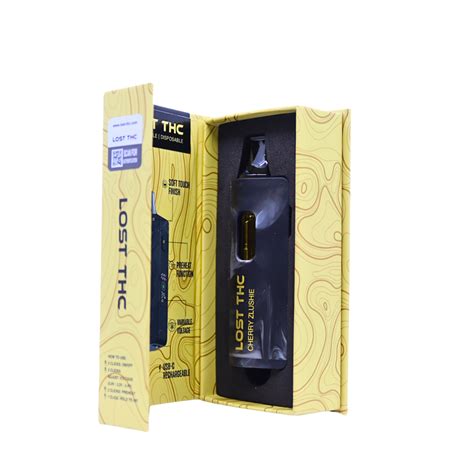 Lost THC V2 Black Edition THCA+D9+D6+THCP 7500mg Disposable Display of ...