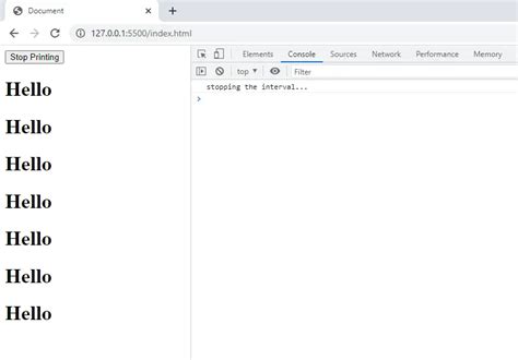 Image result for How to Stop Function in JavaScript
