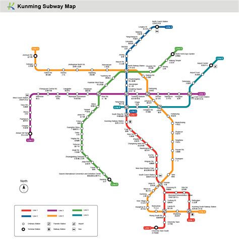 Maps of Kunming China: Hotels, Attractions, Bus Stations