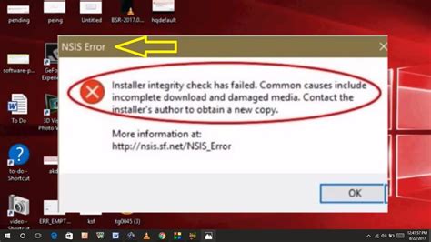 Lỗi nsis error launching installer khi bấm vào file cài đặt trên win 7 ...