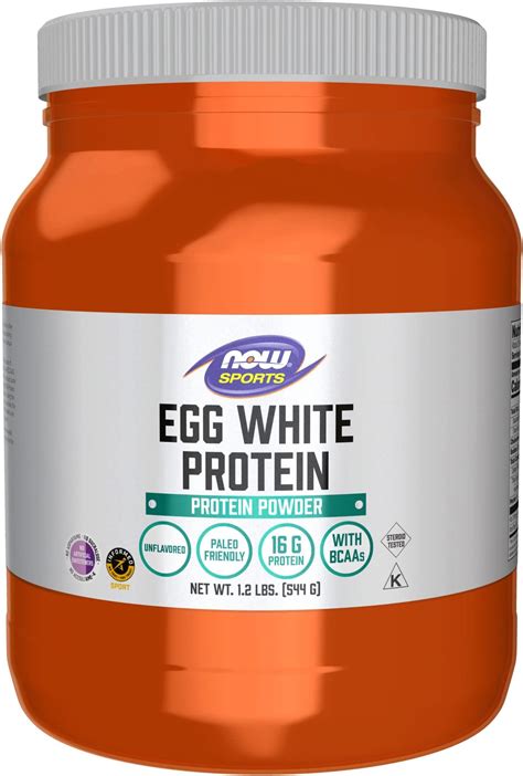 Amazon.com: Nutricost Egg White Protein Powder 1lb (Unflavored) - Non ...